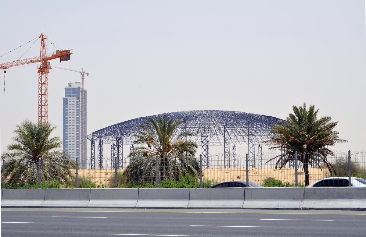 Once open, IMG Worlds of Adventure will be the largest indoor theme park in the world Once open, IMG Worlds of Adventure will be the largest indoor theme park in the world