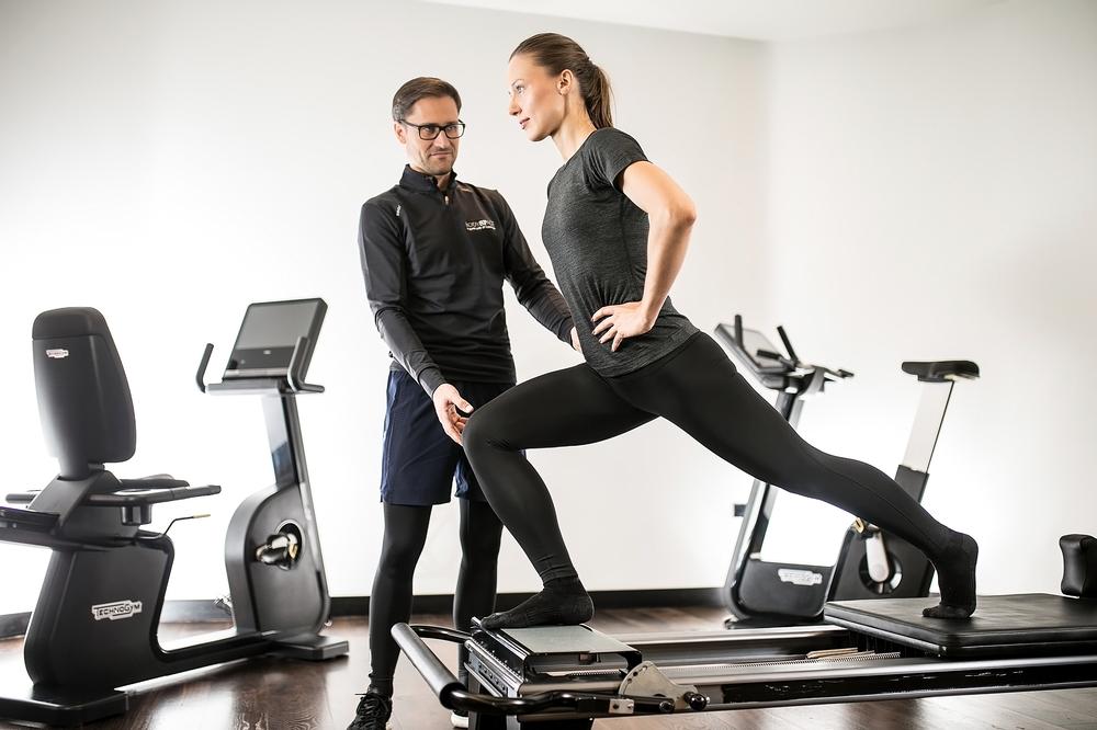 David Higgins (left) is behind the London brands Ten Pilates and Bootcamp Pilates