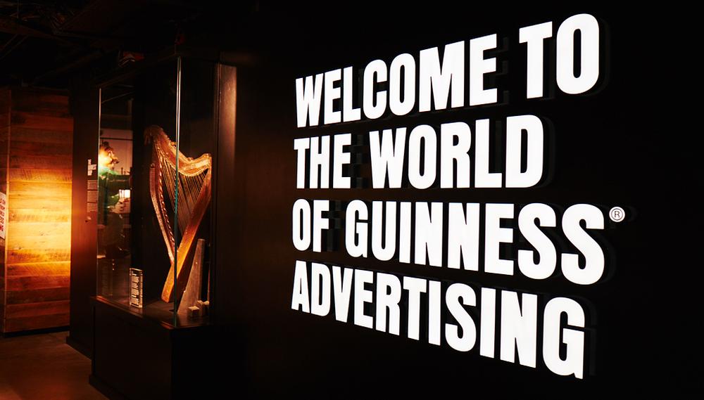 A new permanent exhibit devoted to Guinness advertising, which opened in March 2015, features interactive and digital elements