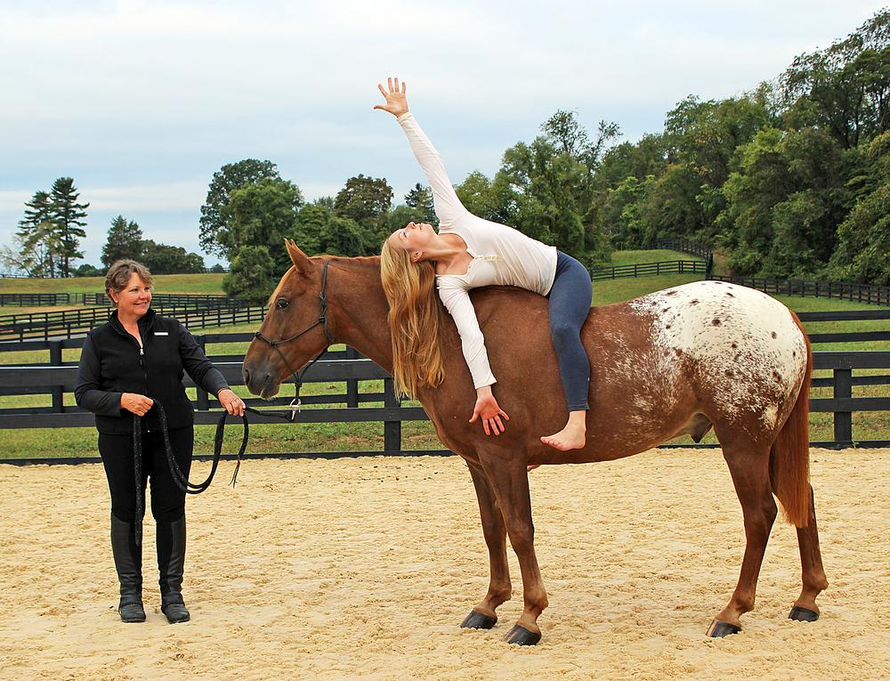 Wellness extends beyond the spa – even the world-class equestrian centre offers horseback yoga