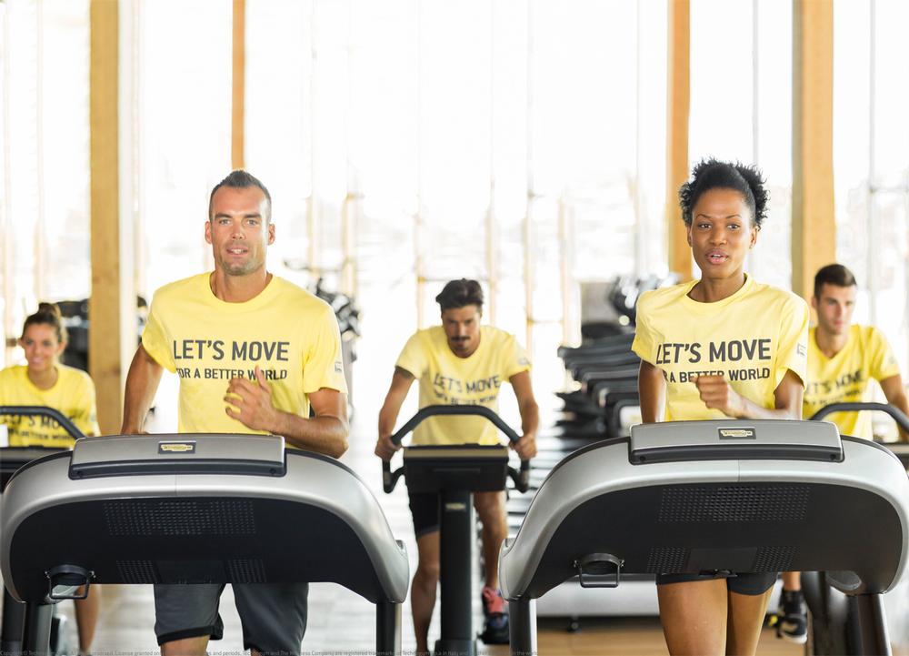 The Let’s Move for a Better World Challenge called on facilities to engage members in exercising for a social good