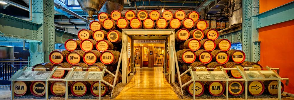 The Cooperage & Transport exhibition teaches visitors about how Guinness barrels were made and transported