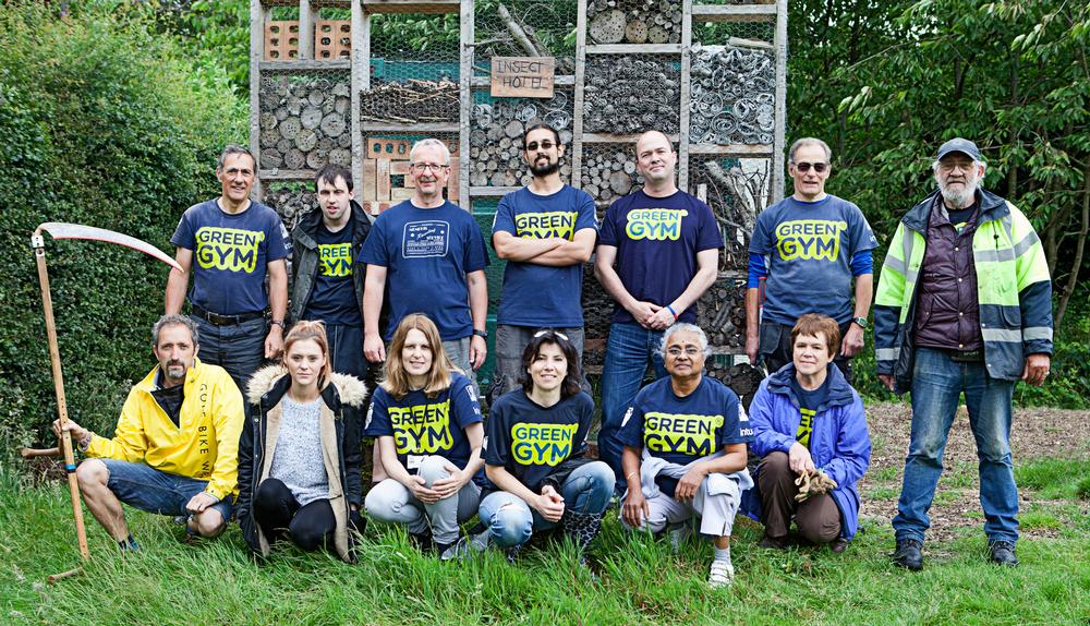 Each Green Gym caters for 50–60 volunteers, with typically between six and 20 people attending each week / PHOTO: PAUL McLAUGHLIN