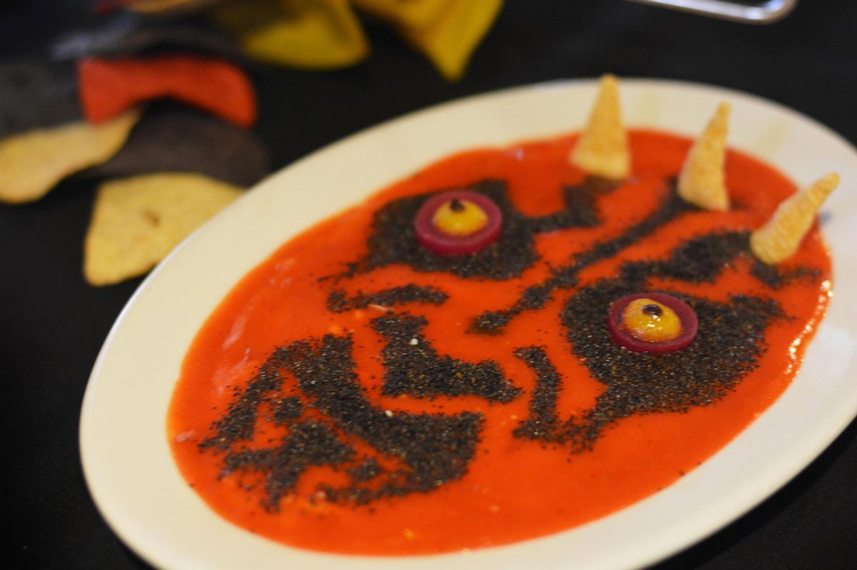 Darth Maul Hummus is one of the many items available on the Star Wars-themed menu / Disney