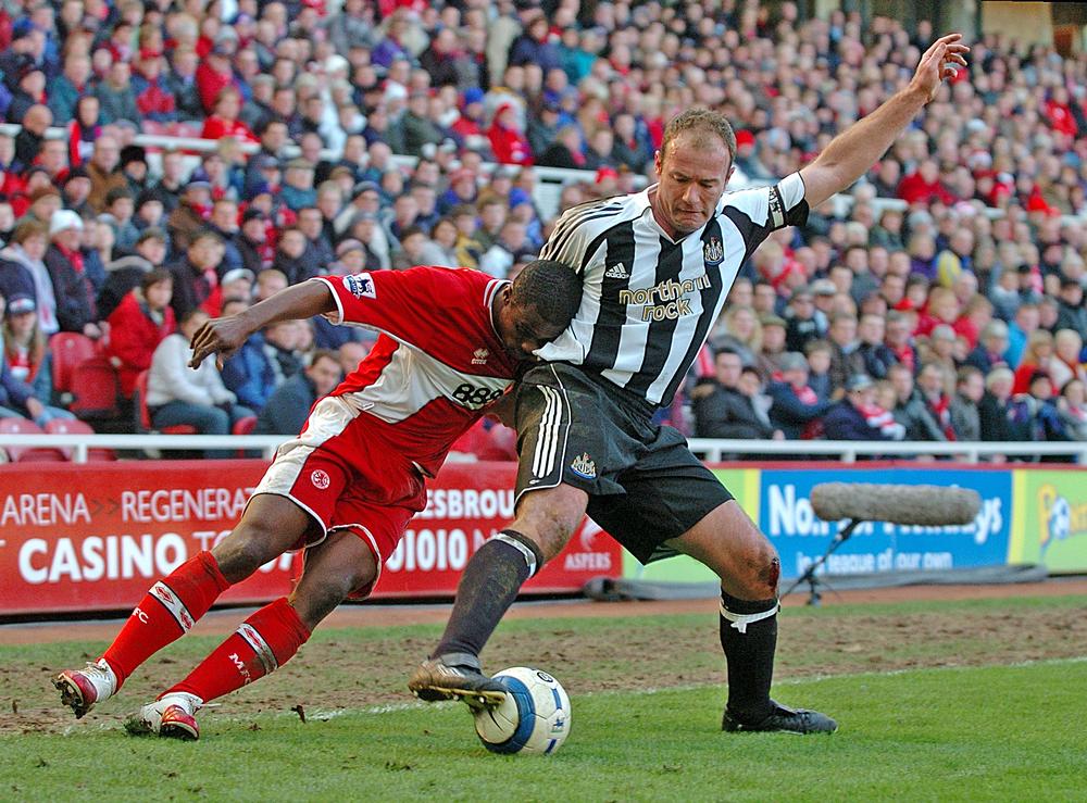 Shearer scored 206 goals 
for Newcastle United FC / O Tony Marshall/EMPICS Sport