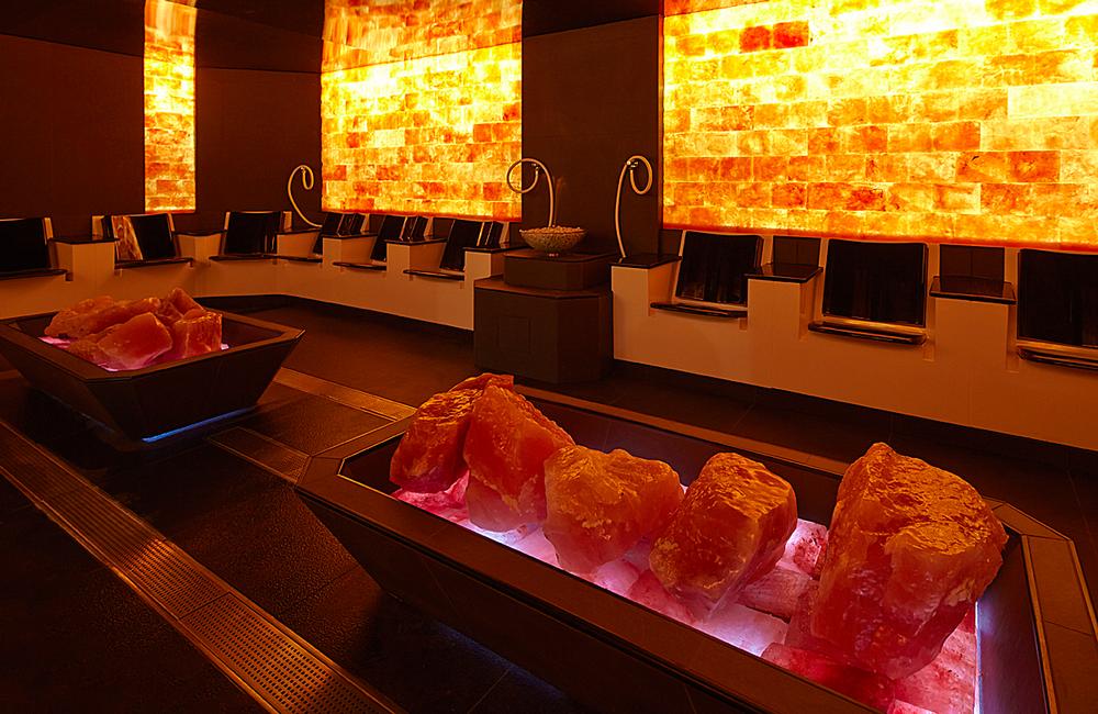 Half of the spa revenue comes from the World of Spa which features the Sensory Experiences 