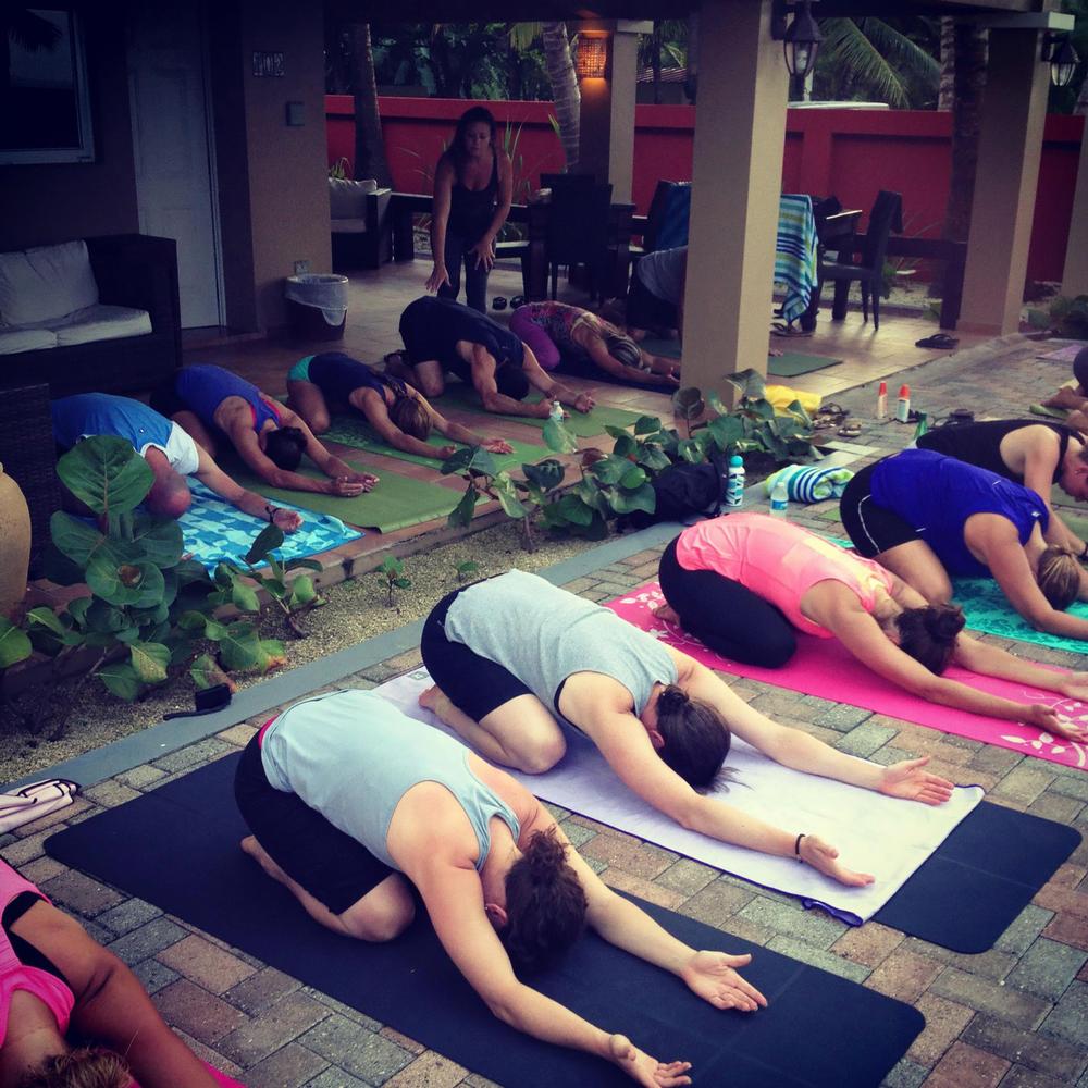 The Pure Group runs yoga retreats in a wide range of exotic locations