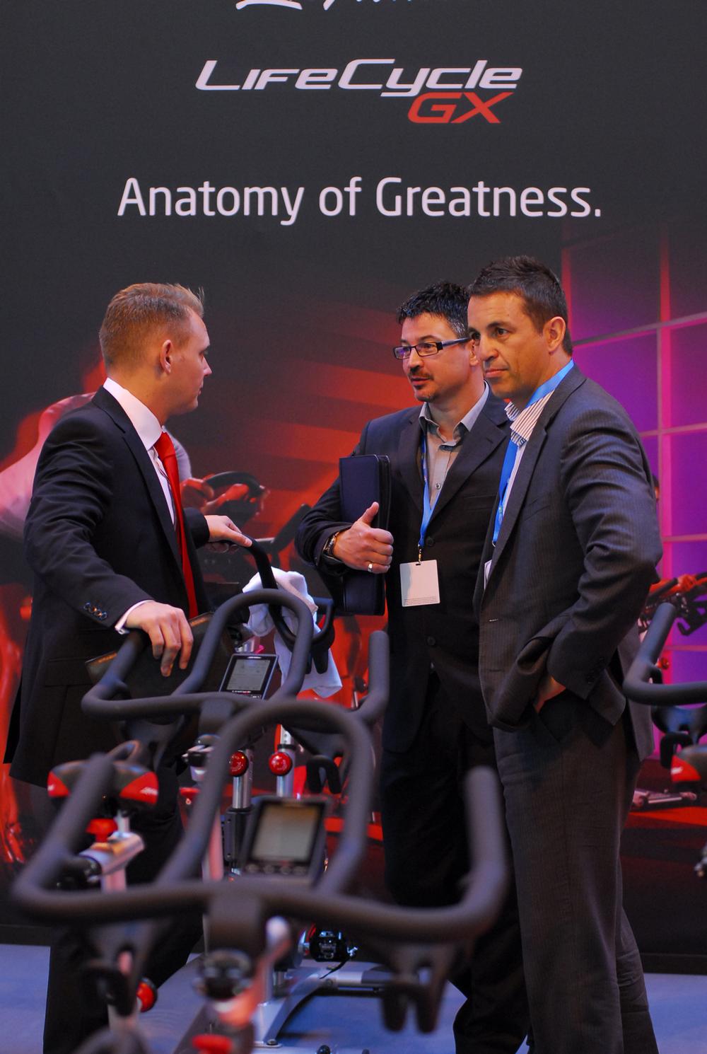 Fitness professionals will be able to try out the latest product innovations