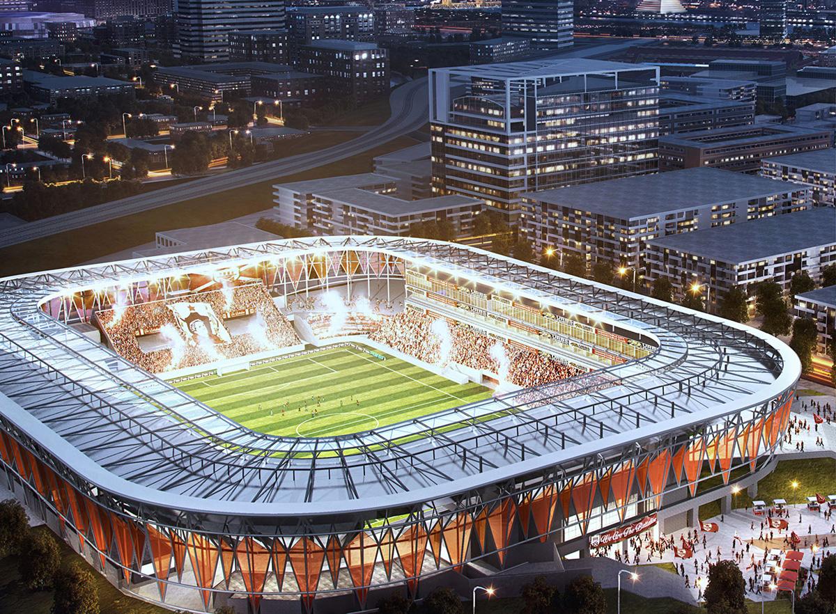The stadium will be designed by architects HNTB
