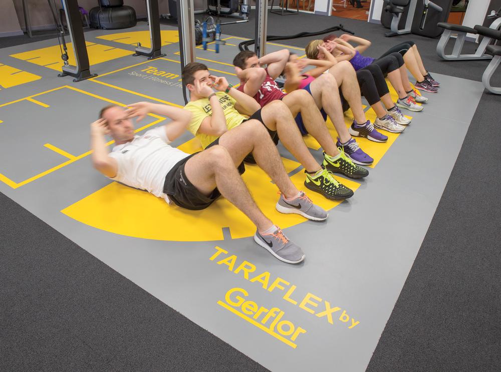 ?Gym members have been very impressed with the results and the flexibility the flooring offers