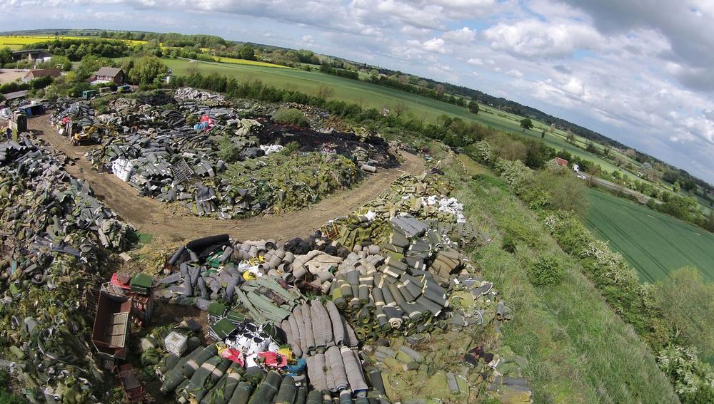 A high percentage of used turf and associated materials still end up in landfill