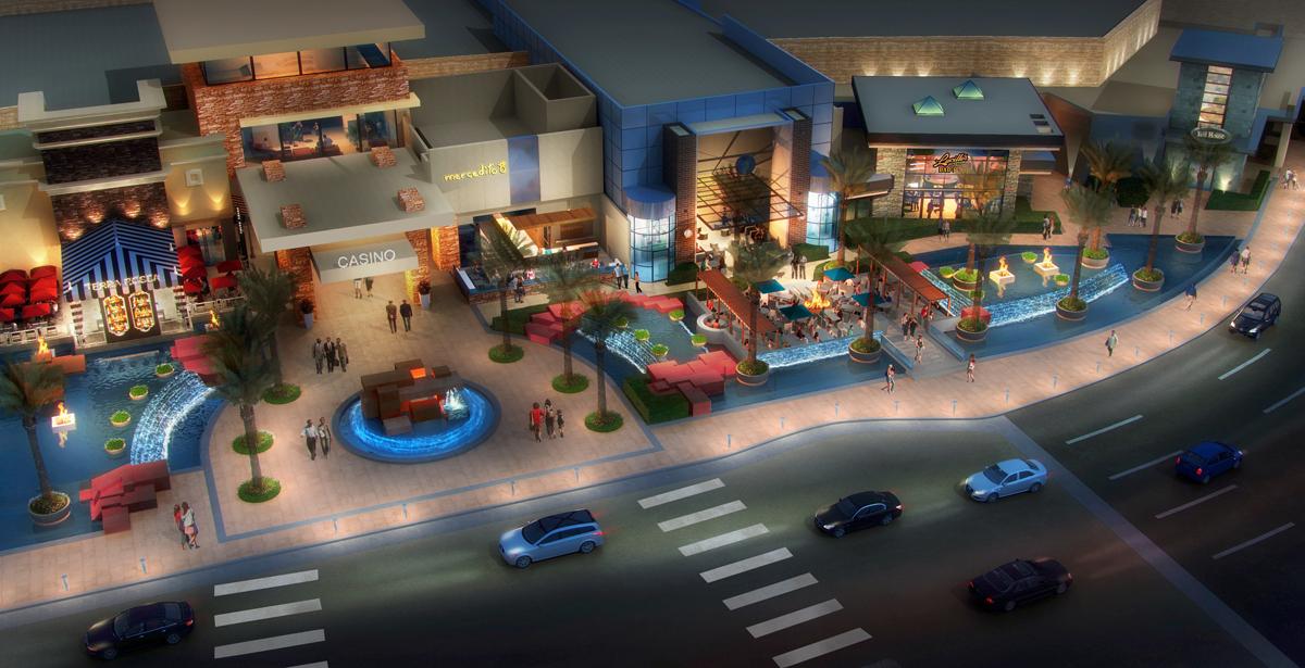 Red Rock plans to build a row of restaurants with increased access to its parking garage / Station Casinos