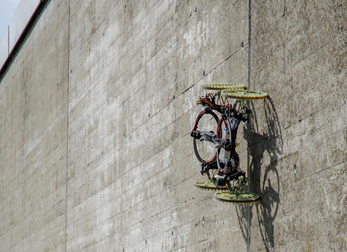VertiGo extends the ability for robots to travel through both urban and indoor environments VertiGo extends the ability for robots to travel through both urban and indoor environments
