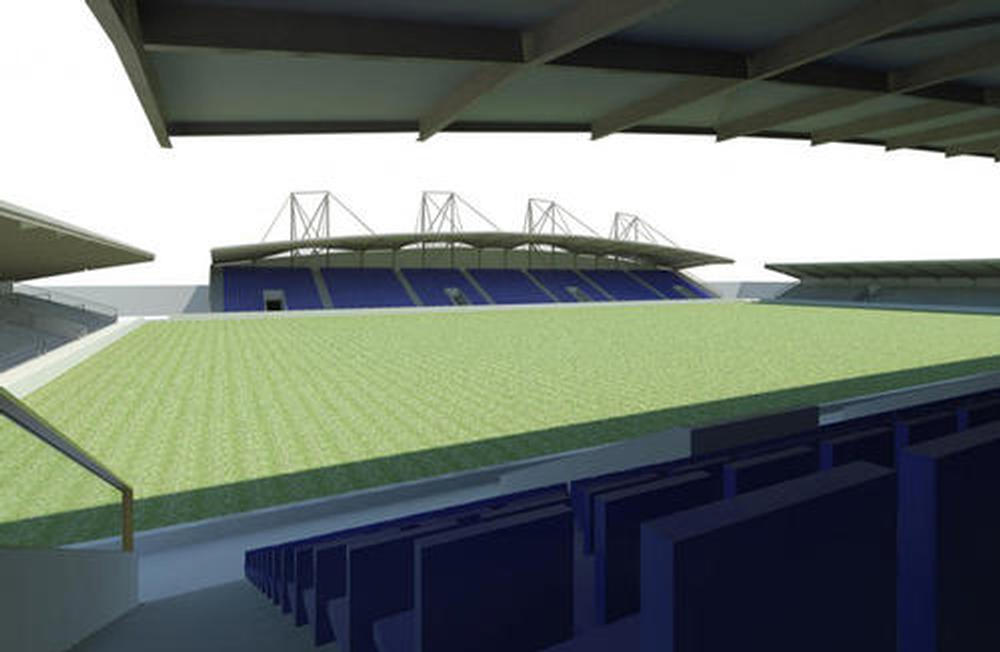 The 12,000-capacity stadium will be built on the former Silkstone Colliery site in Wakefield / 