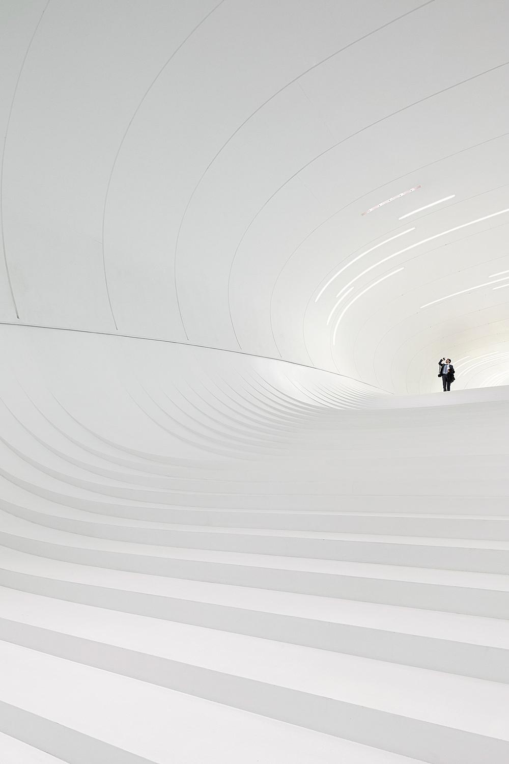 The Heydar Aliyev Centre in Baku. Zaha Hadid described the building as “an incredible achievement” when it won London Design Museum’s Design of the Year in 2014 / PHOTO: HUFTON + CROW