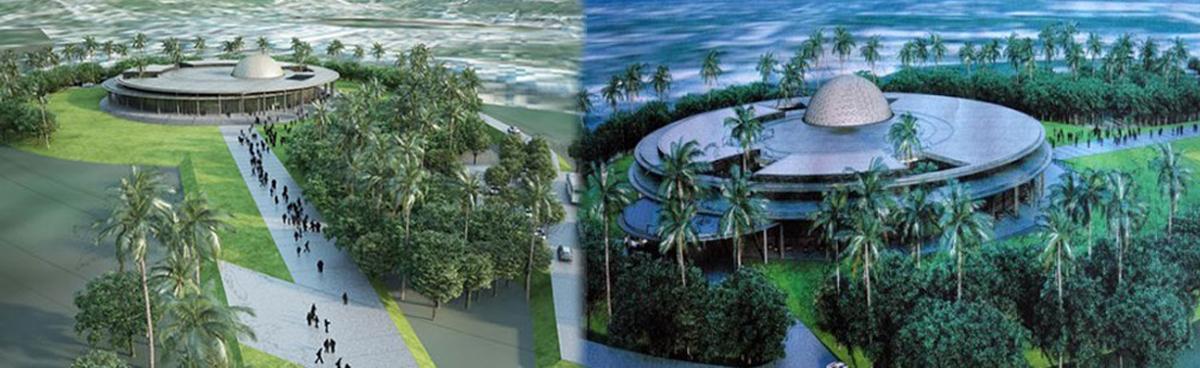 The 38,000sq m development will include a planetarium, science museum and a space observatory The 38,000sq m development will include a planetarium, science museum and a space observatory