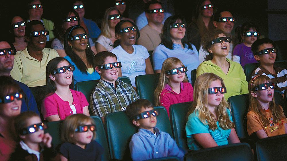 Hershey’s Great Chocolate Factory Mystery in 4D allows the audience to vote on how the story proceeds, with a choice of more than 100 different variations