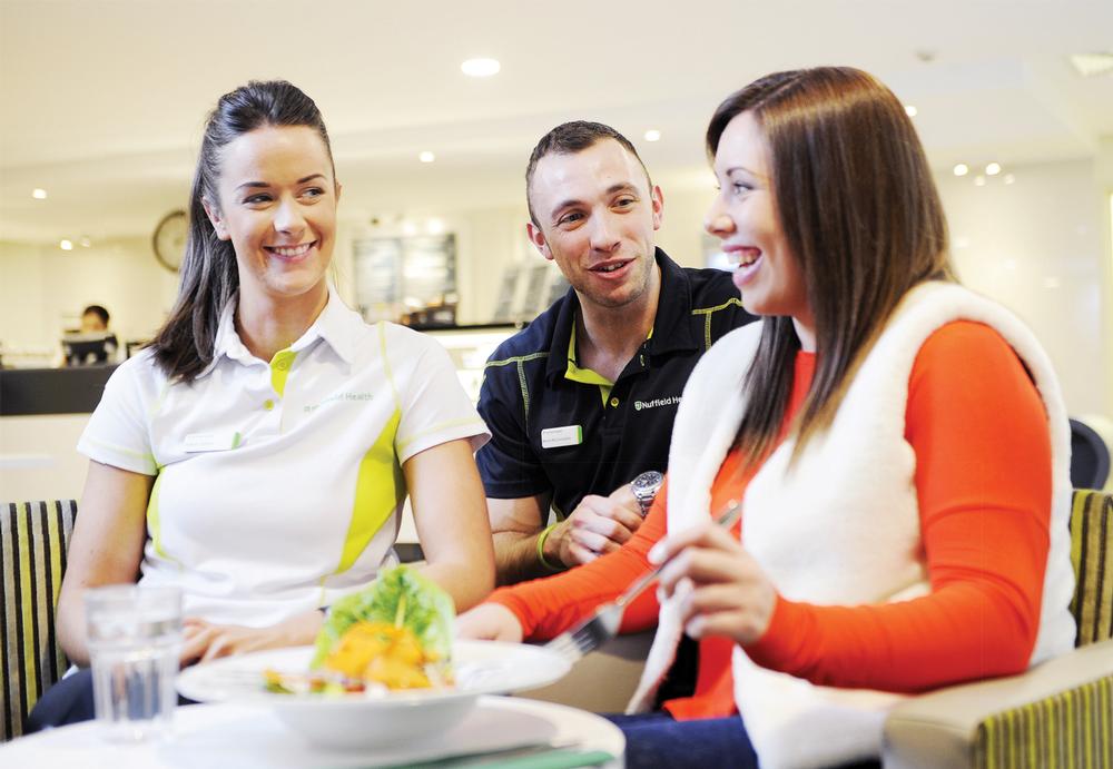 Nuffield’s wellbeing members have access to a personal health mentor