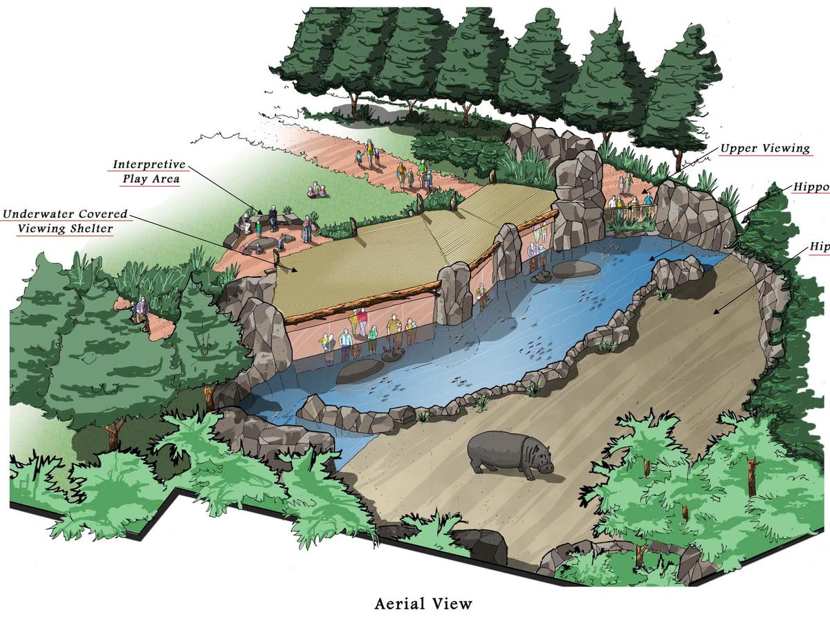 The final piece of the zoo’s Africa masterplan will be complete by Q3 2016 / Cornette-Violetta
