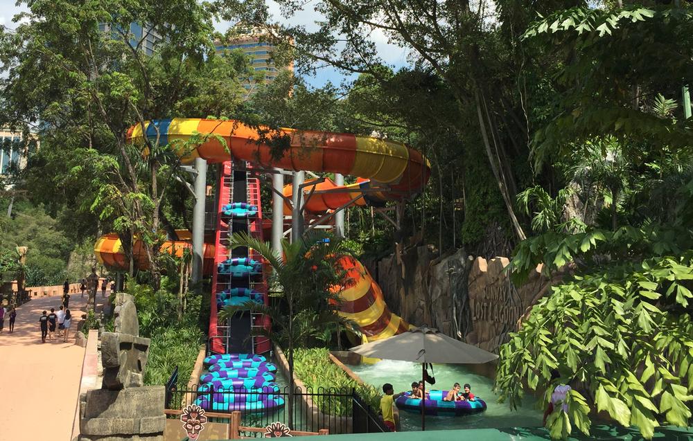 Jungle Fury is one of 12 rides in the Nickelodeon zone at Sunway Lagoon