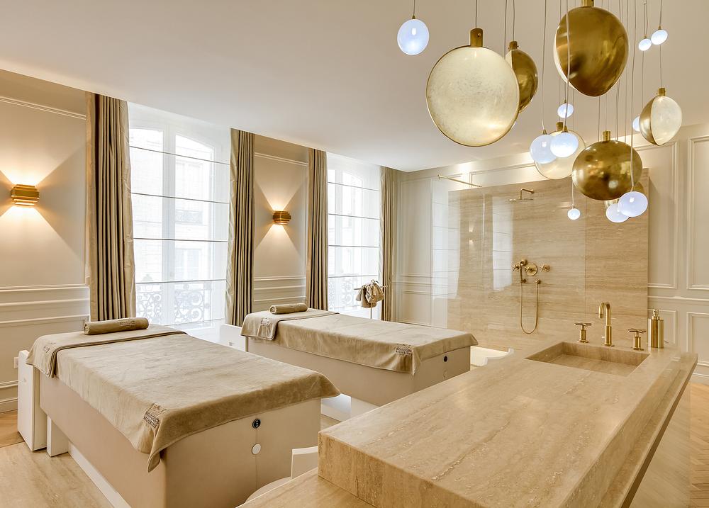 Biologique Recherche’s flagship spa on the Champs-Elyseés in Paris is in a historic mansion