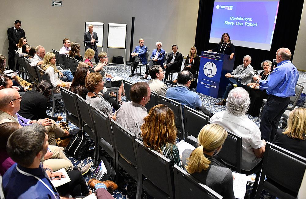 A breakout session on wellness communities was particularly popular