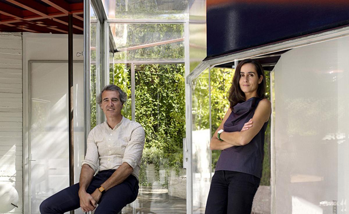 Husband-and-wife team José Selgas and Lucía Cano head up the SelgasCano studio Husband-and-wife team José Selgas and Lucía Cano head up the SelgasCano studio
