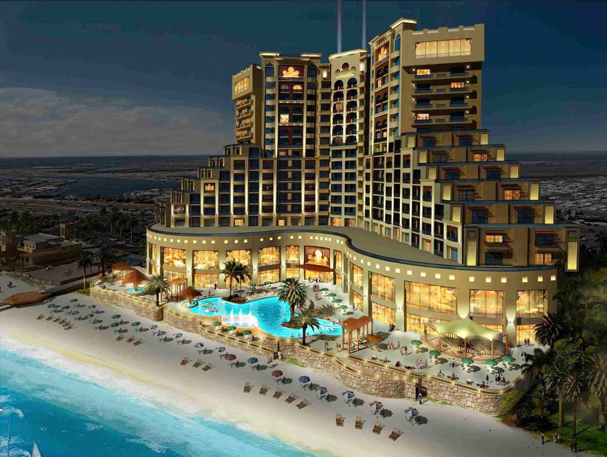 With panoramic views of the Arabian Gulf, the hotel stands on 200m (656ft) of golden sand offering 14 floors, including 252 bedrooms and two-storey penthouses / FRHI With panoramic views of the Arabian Gulf, the hotel stands on 200m (656ft) of golden sand offering 14 floors, including 252 bedrooms and two-storey penthouses / FRHI