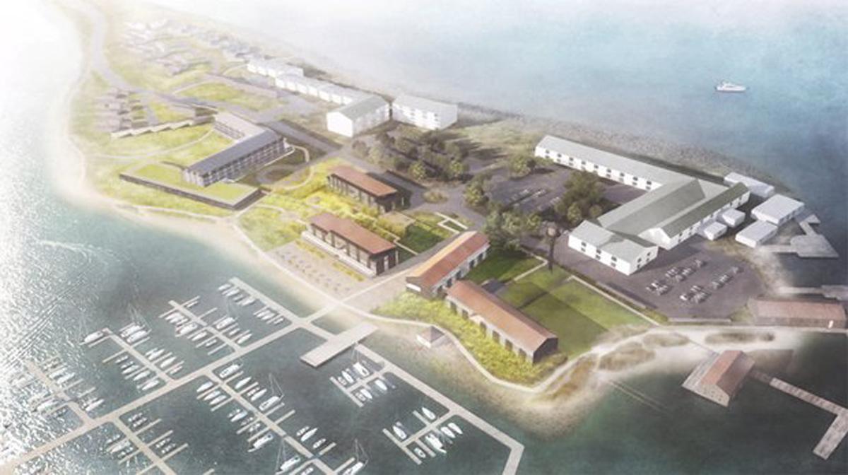 Olson Kundig Architects is designing the resort for the south side of the Semiahmoo spit / Olson Kundig Architects via Bellingham Herald