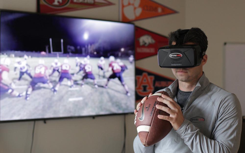 STRIVR puts players in the heart of the game using VR