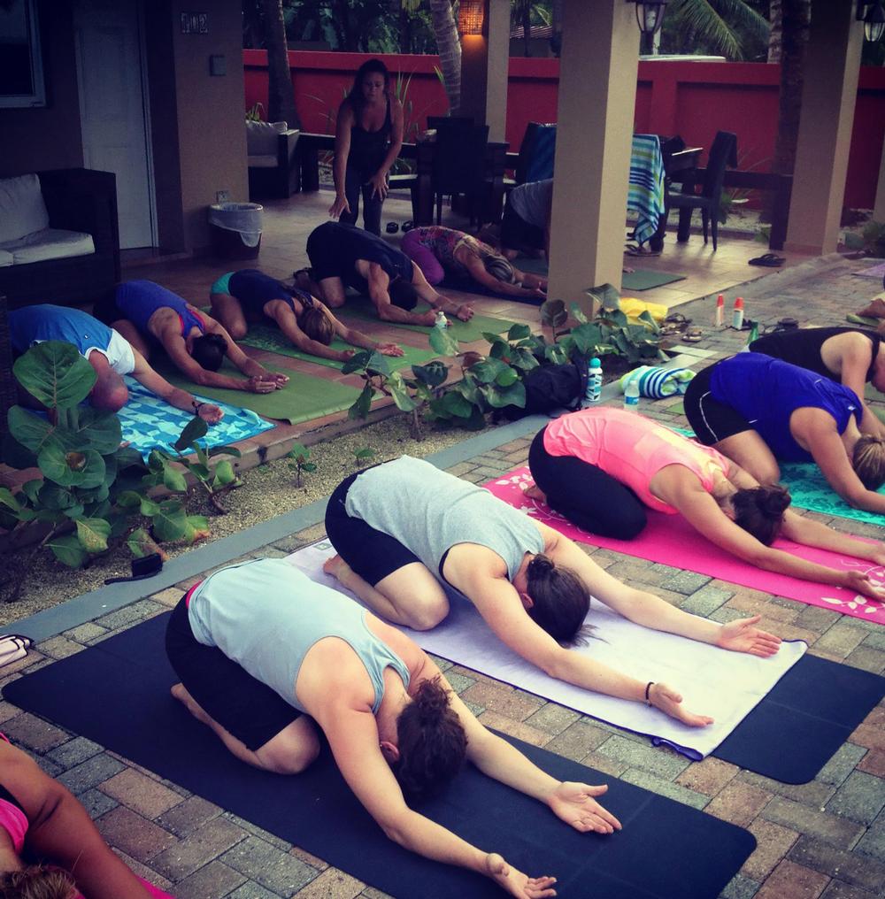 The Pure Group 
runs yoga retreats in 
a wide range of 
exotic locations 