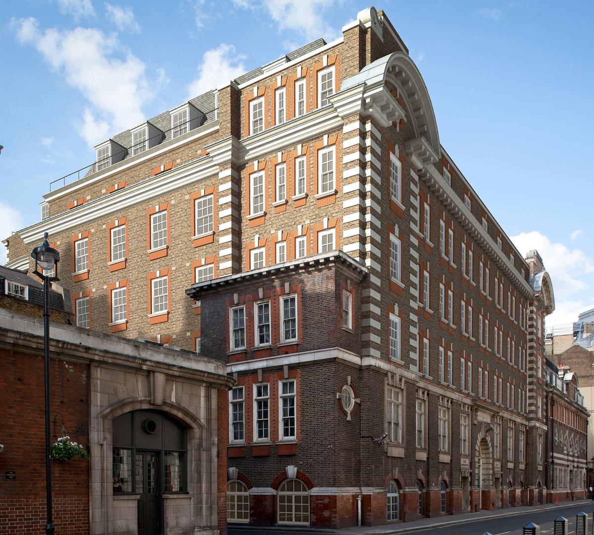 The completed hotel will be seven-storeys high and will retain the grand Edwardian Imperial red brick and stone facade