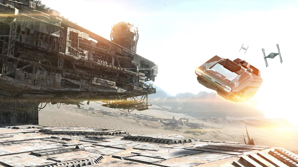 Disney has created its own sequel to Star Tours, with the new version incorporating scenes from the new movie / Disney Disney has created its own sequel to Star Tours, with the new version incorporating scenes from the new movie / Disney