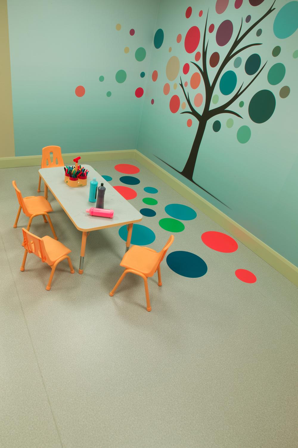 Colourful Taralay is ideal for children’s areas