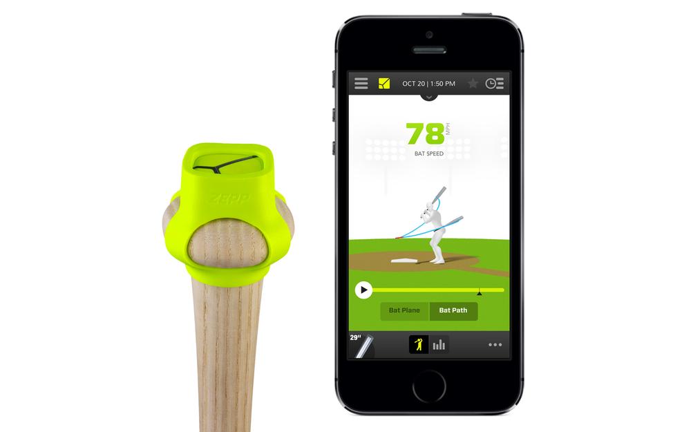 Zepp's 3D Baseball Swing Analyzer can also be used to analyse and improve golf swings