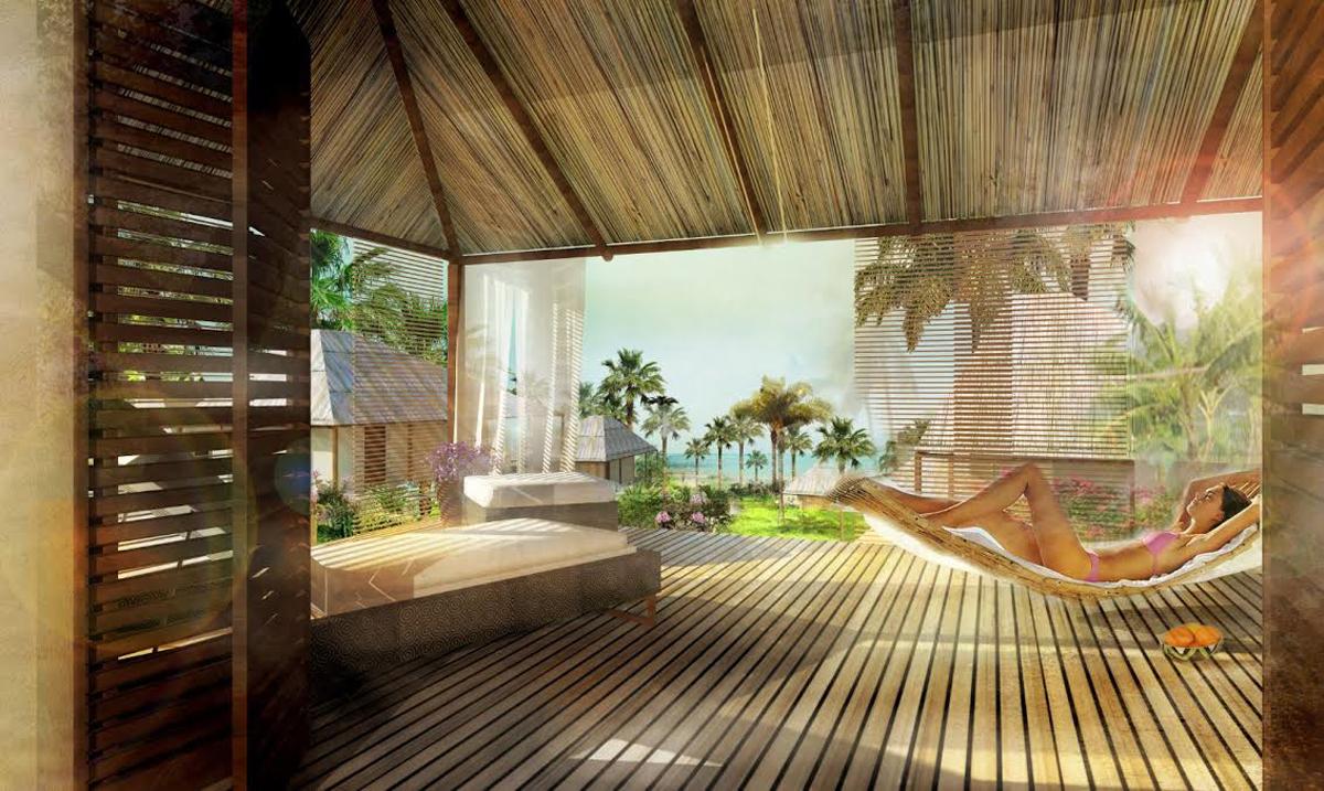 There will be a spice garden where indigenous plants will be grown and used in the resort’s restaurants / Jestico + Whiles