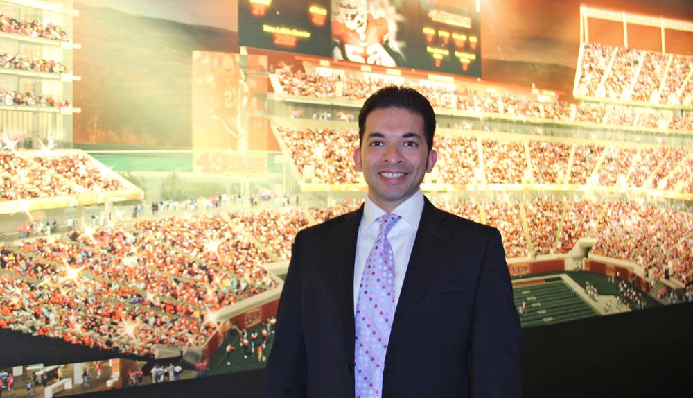 The 49ers' chief of technology Kunal Malik – one of Silicon Valley's leading tech experts