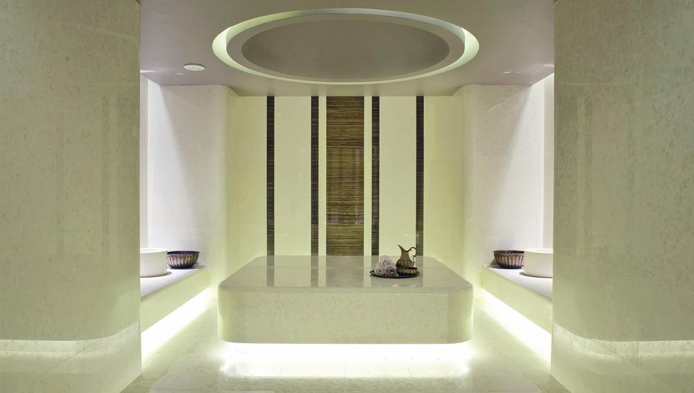 Using light colours and lighting effects will increase the sense of space in smaller spa and thermal areas, says Promet’s Sungur