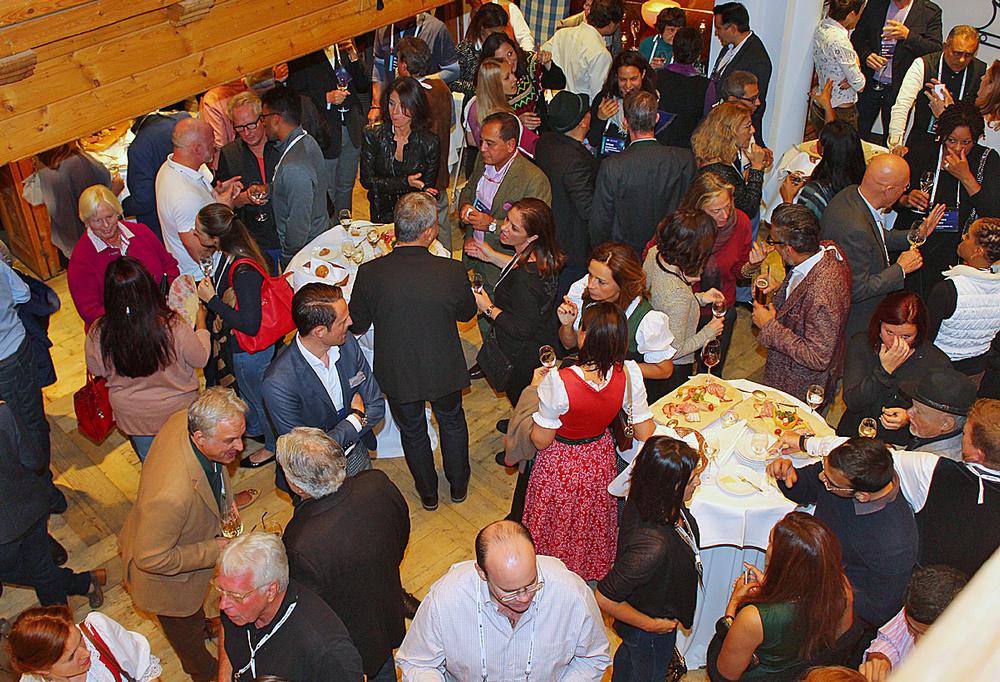 A Tyrolean cocktail reception