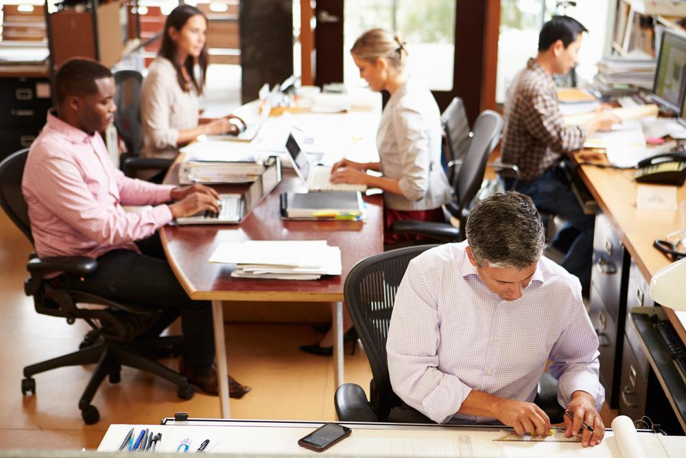 Wearable technology could be used to encourage desk-bound workers to move around more / all photos: www.shutterstock.com