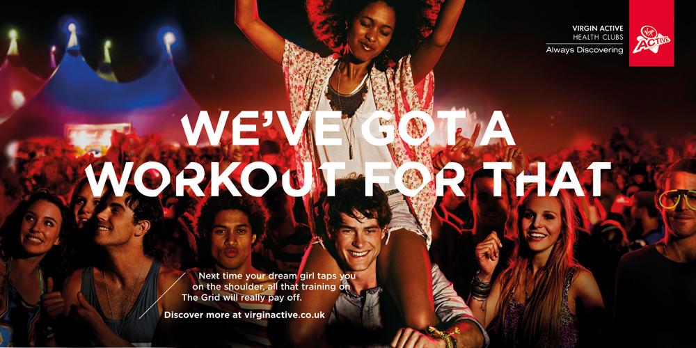 Virgin Active’s campaign reached beyond the safe theme of ‘getting fit’