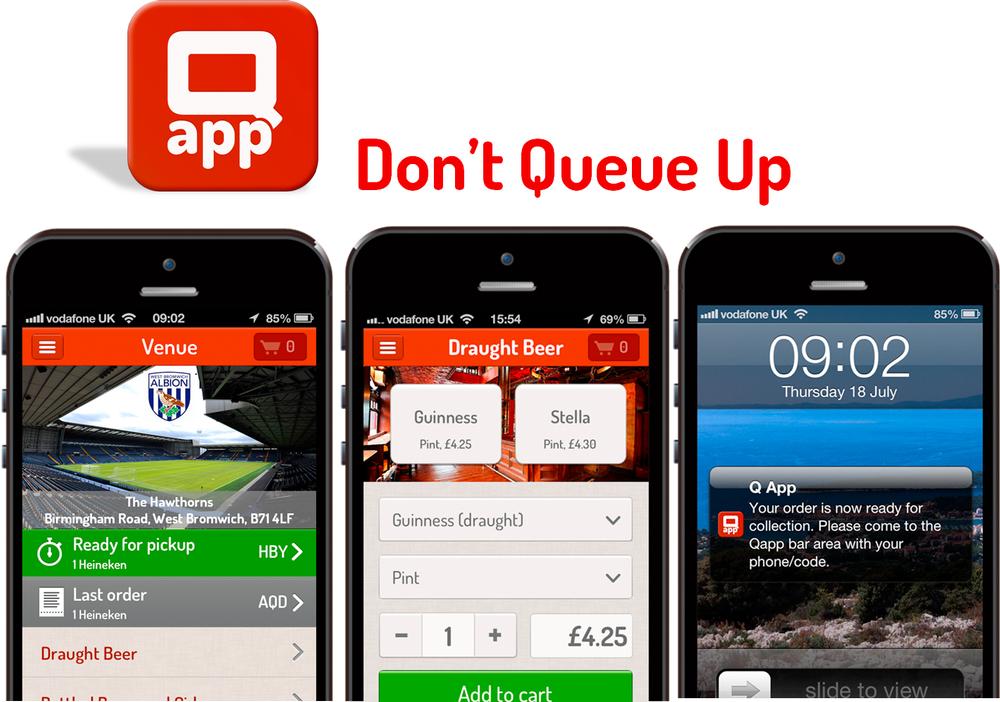 Q App is already widely used in the hospitality industry and is making inroads into the sports sector