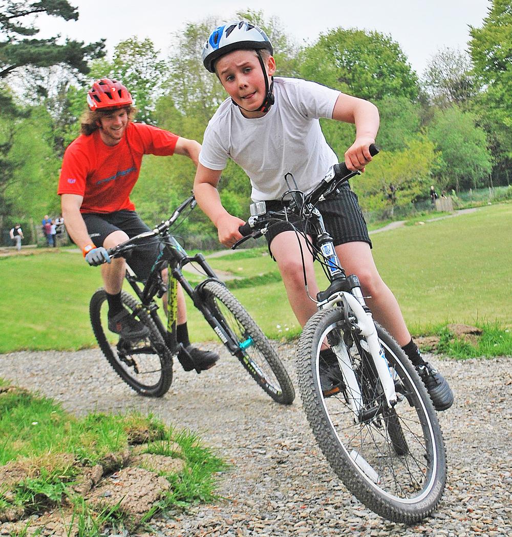 The pump tracks allow kids to train for inter-school competitions / © shutterstock/ th3fisa