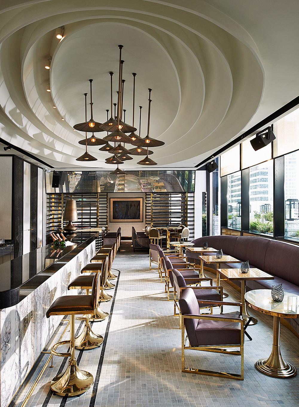 The Vogue Lounge launched on the top floor of the MahaNakhon Cube in Bangkok in 2014