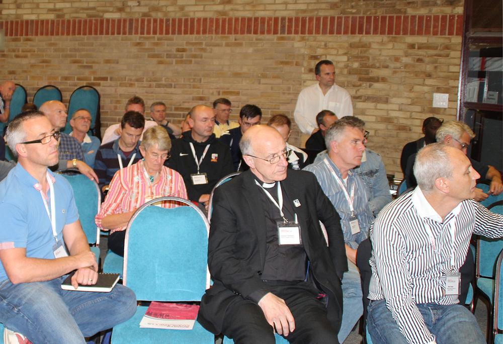 Sports chaplains come from a variety of backgrounds