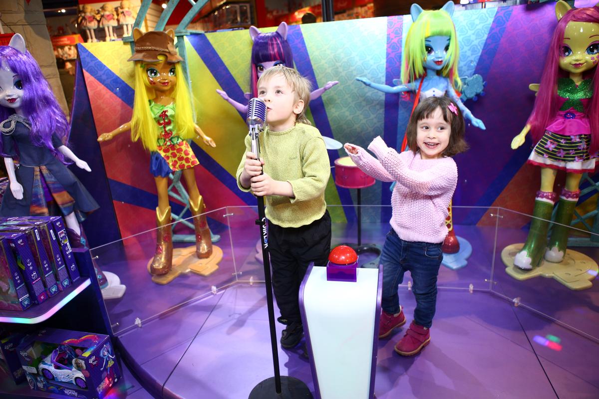 The new Hamleys store has interactive entertainment for children / Paragon Creative
