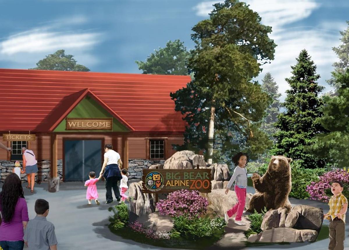 Big Bear Alpine Zoo will be relocated within the city of Big Bear Lake, San Bernardino, California / PGAV Destinations