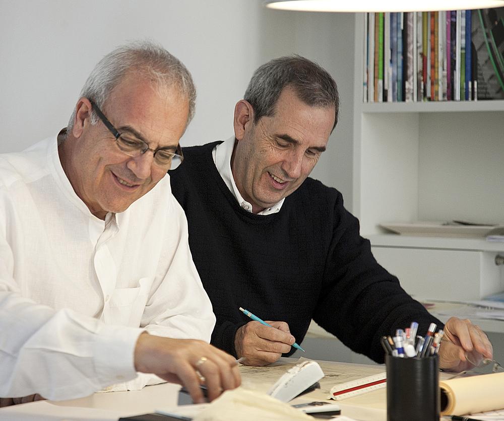 Studio founders Antonio Cruz Villalón (left) and Antonio Ortiz García