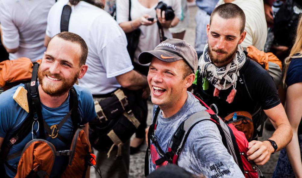 The three friends created the nutrition 
bars after an ultra-marathon event