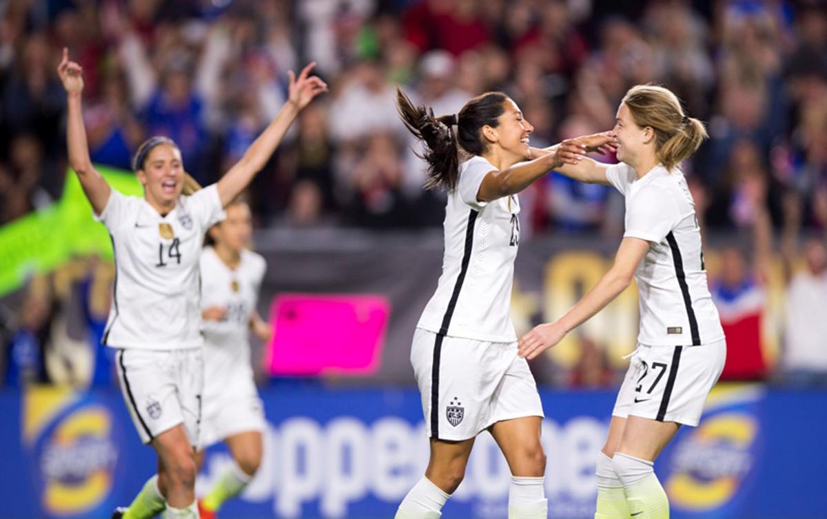 The US Women's National Team won the World Cup in 2015 / US Soccer The US Women's National Team won the World Cup in 2015 / US Soccer